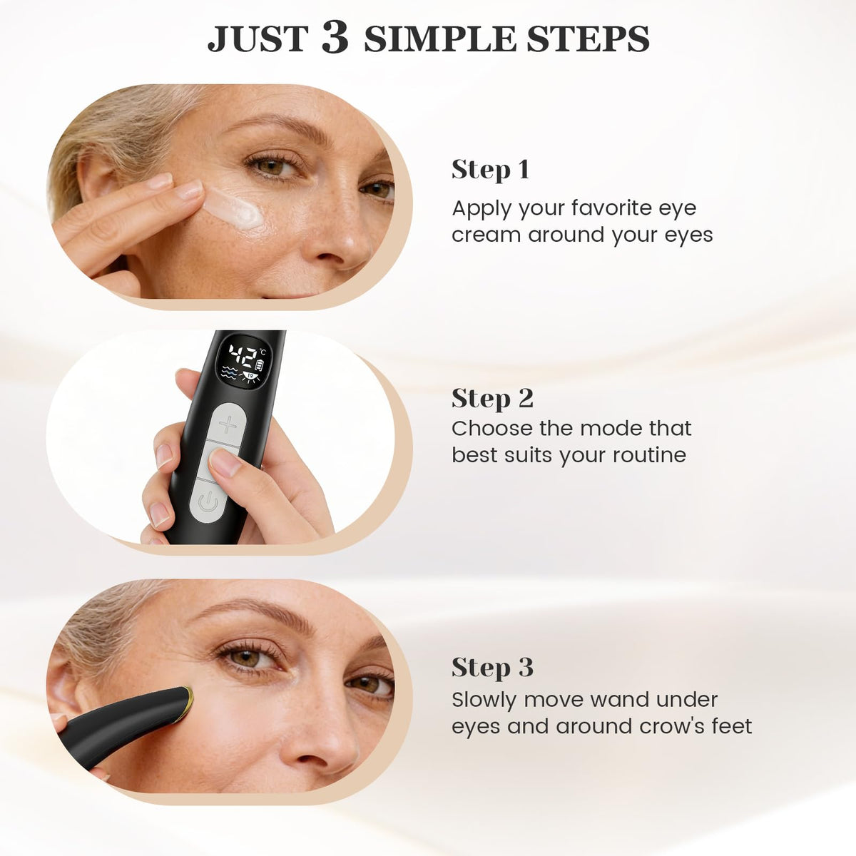 DOCOCO Eye Lift Wand packaging shot shows ready-to-use device.