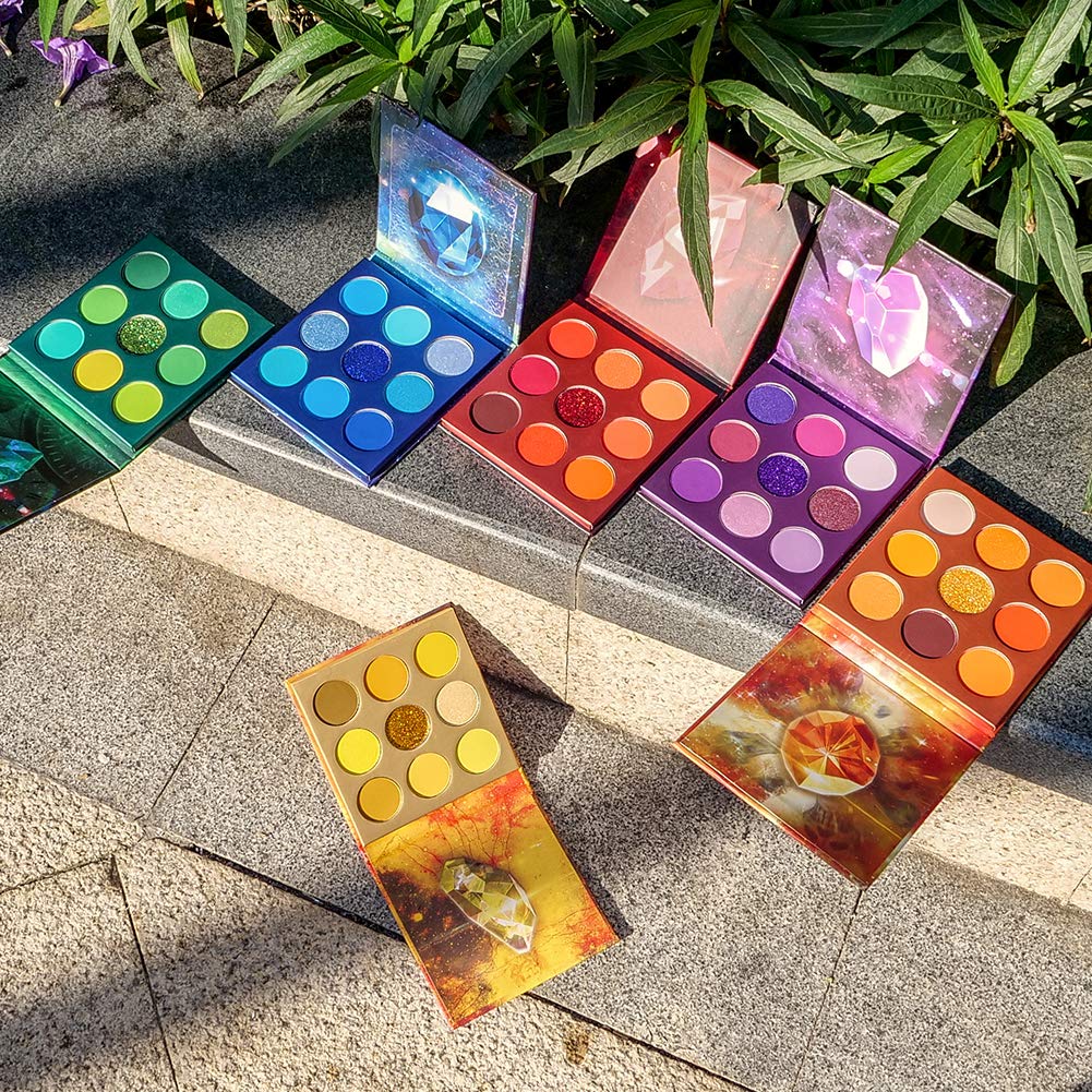 docolor blendable shadows work wet or dry for versatility.