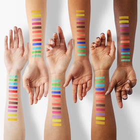 docolor long-lasting waterproof formula swatches stay true on skin.