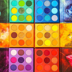 docolor wedding party makeup uses gemstone tones for elegance.