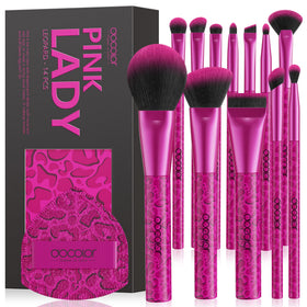 docolor Pink Lady brush set packaging offers premium, gift-ready presentation.