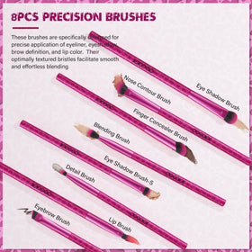docolor vegan cruelty-free bristles feel gentle on skin.