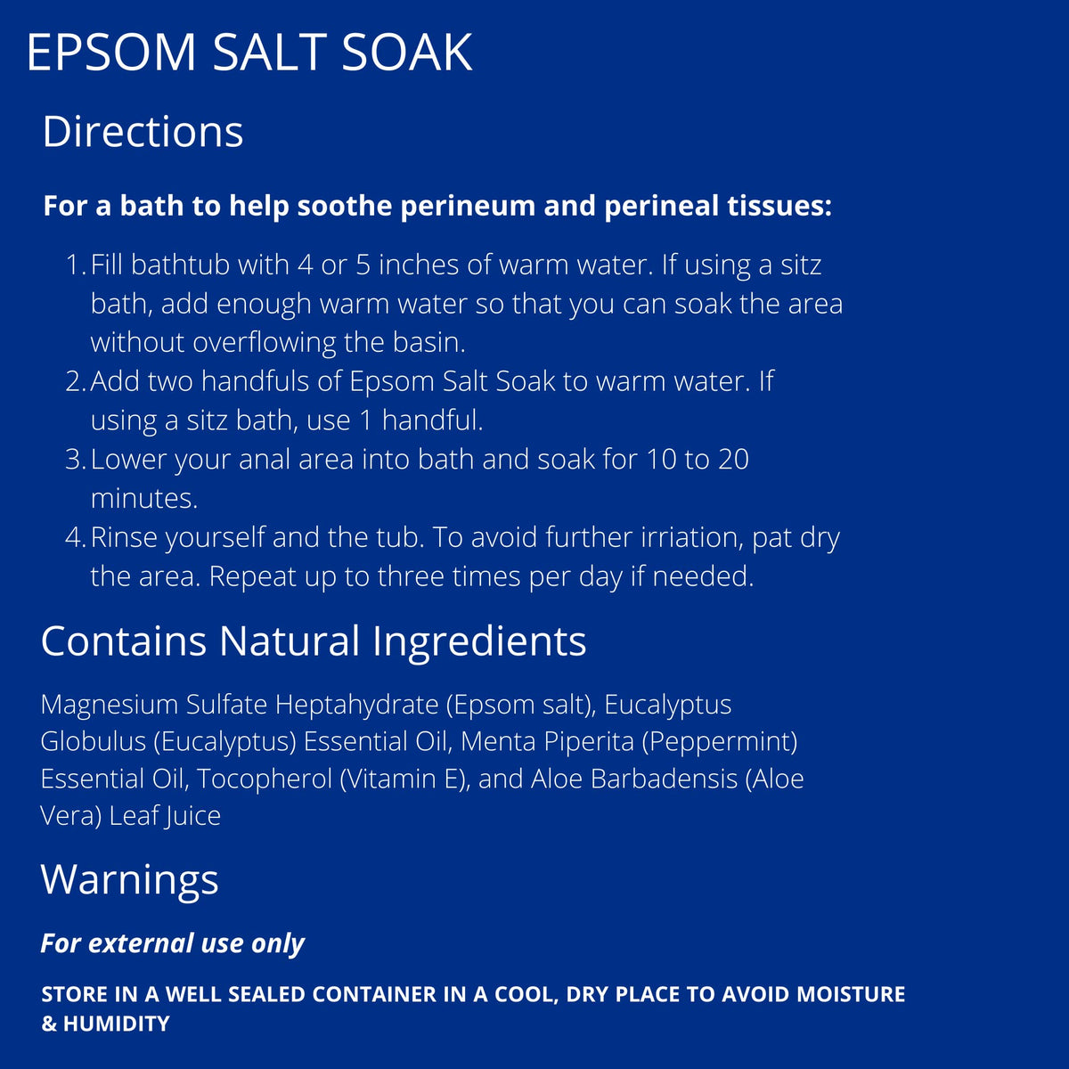Pouring Doctor Butler’s Epsom Salt Soak into warm water begins a soothing ritual