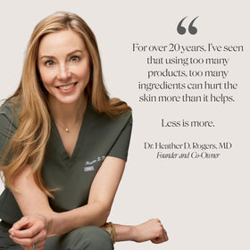 Fragrance-free Doctor Rogers Cream formula suitable for sensitive skin
