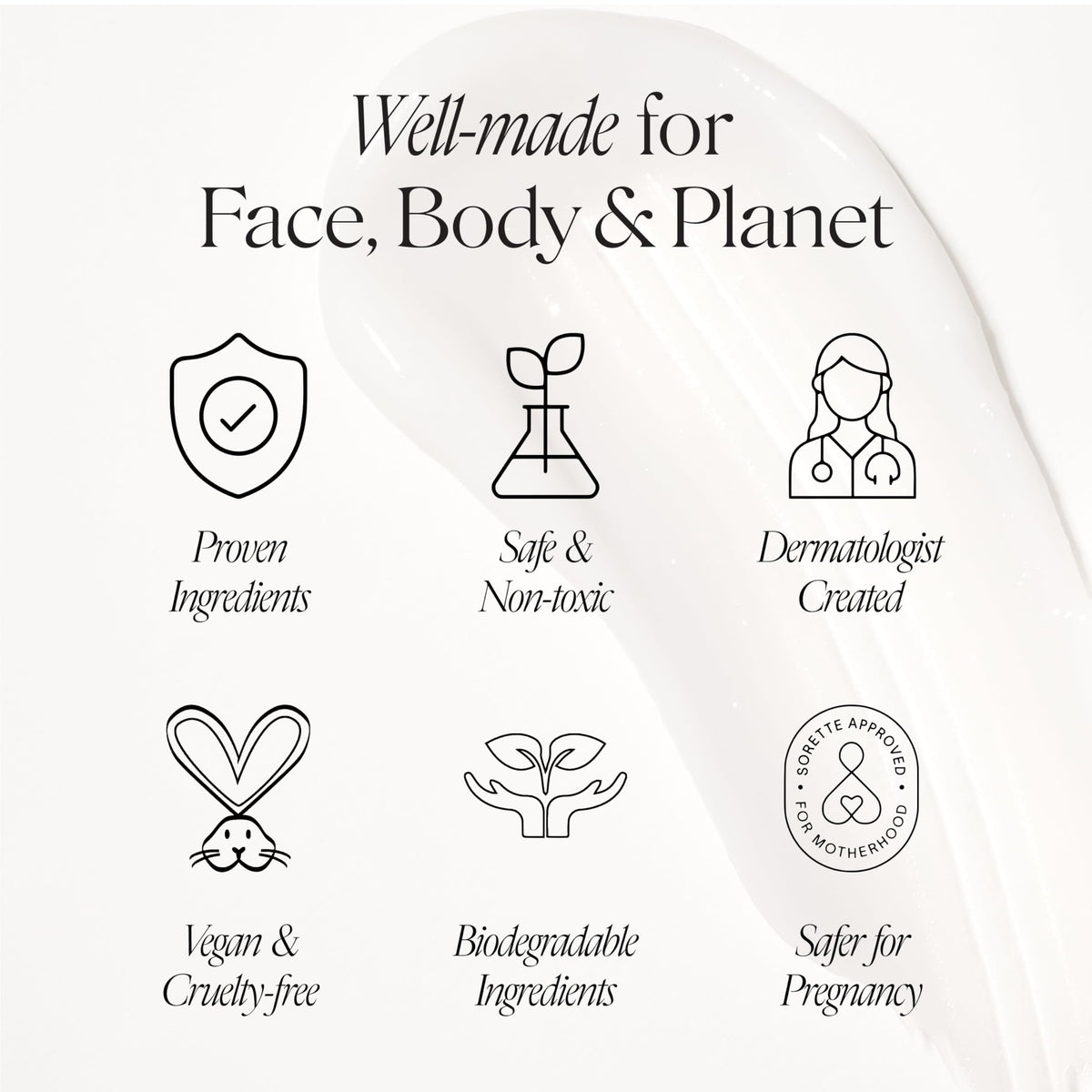 Natural ingredients imagery featuring Doctor Rogers Face Cream for hydration