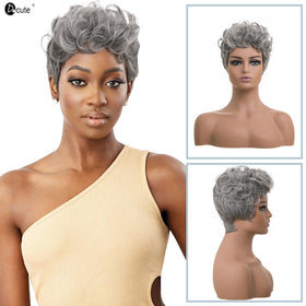 DOcute pixie wig fits casually or for formal occasions.