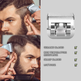 DODAER blade shows compatibility with Andis and Oster clippers.