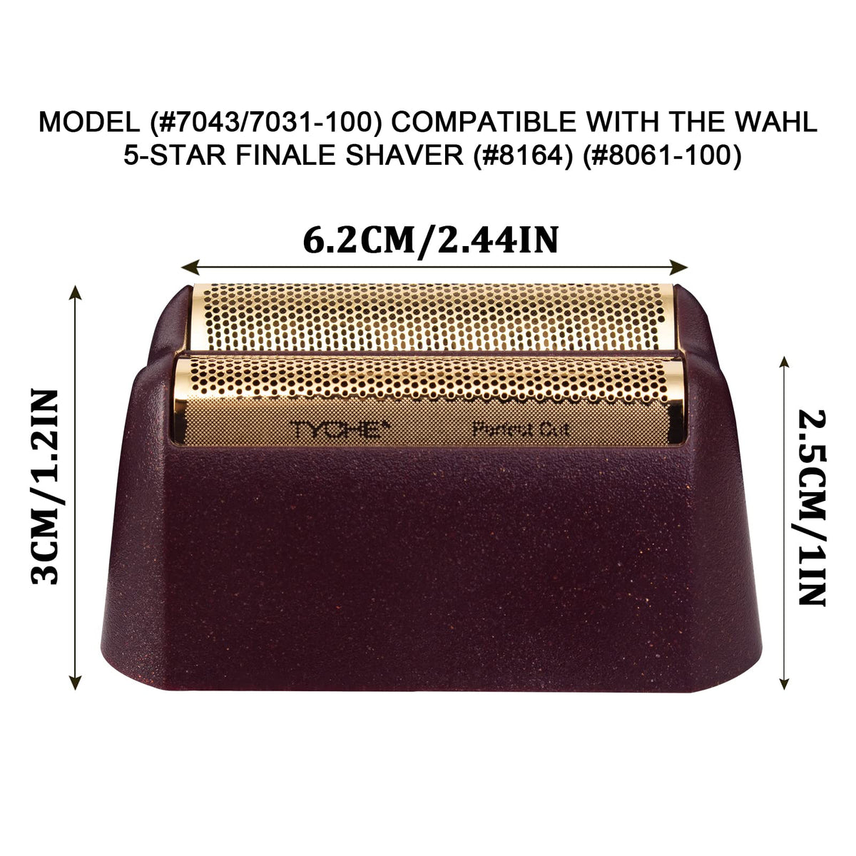 DODAER compatible with Wahl 8164 shaver for close finish