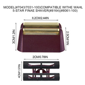 DODAER professional-use-only shaver replacement for salon-grade performance.
