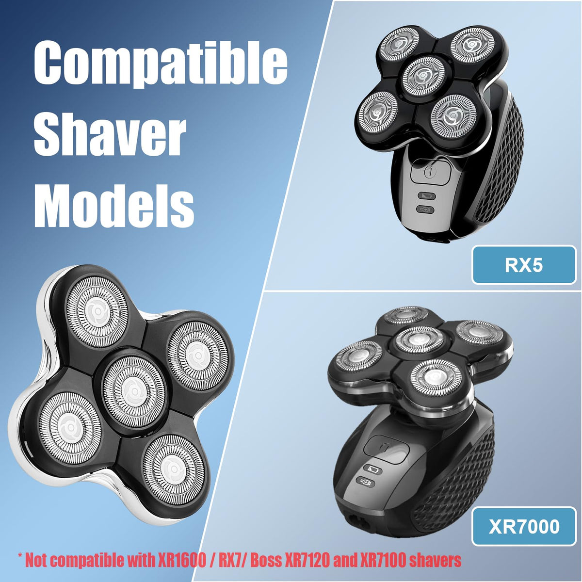 DODAER maintenance-friendly heads easy to clean and replace