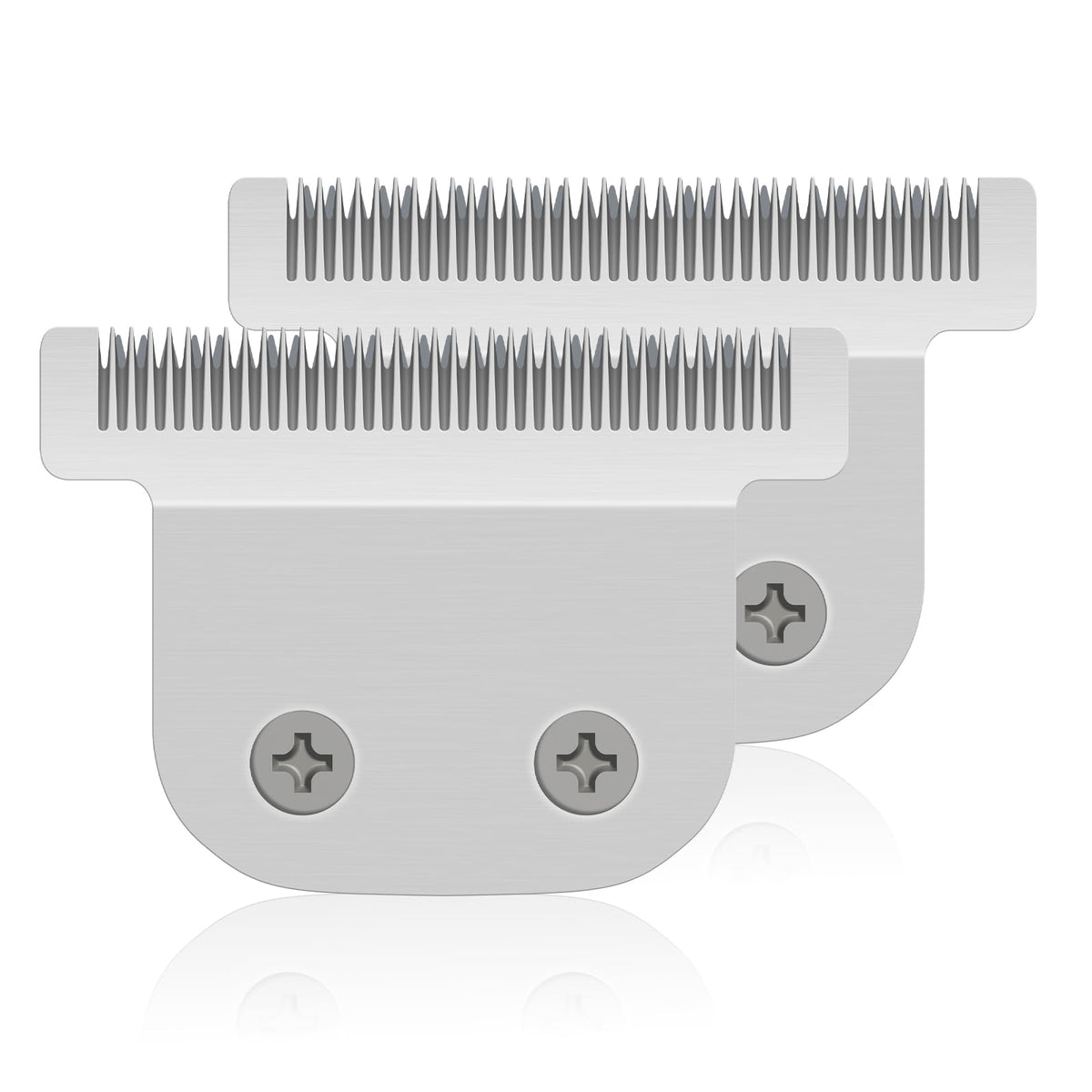DODAER two-pack T-Blade detachable replacement blades for Wahl trimmers, ready for quick swaps