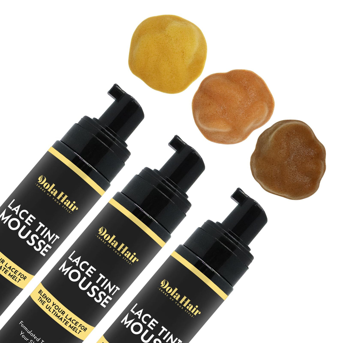 Dolahair Hide Out kit includes glue remover edge brush and melt bands.