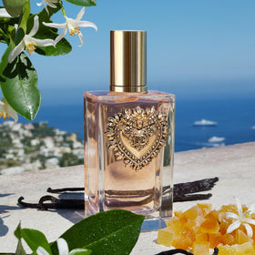 Dolce&Gabbana Devotion bright top notes open with sparkle