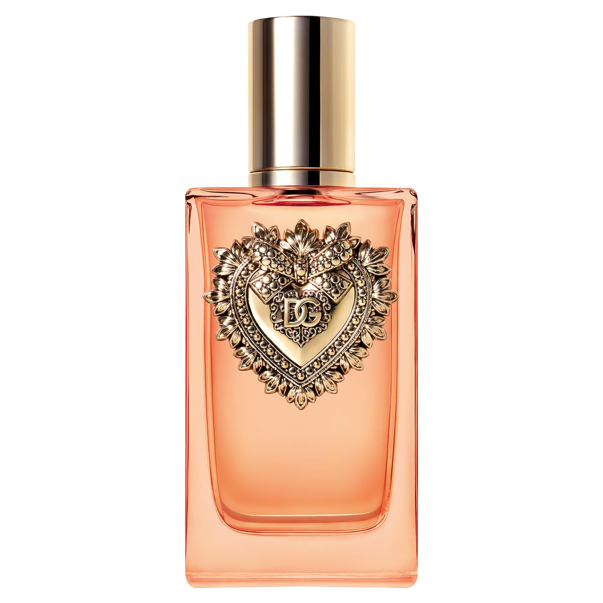 Dolce&Gabbana Devotion Intense bottle, elegant display for evening wear