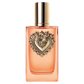 Dolce&Gabbana Devotion Intense bottle, elegant display for evening wear