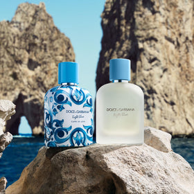 Dolce & Gabbana New Light Blue Capri in Love packaging, gift-ready presentation.