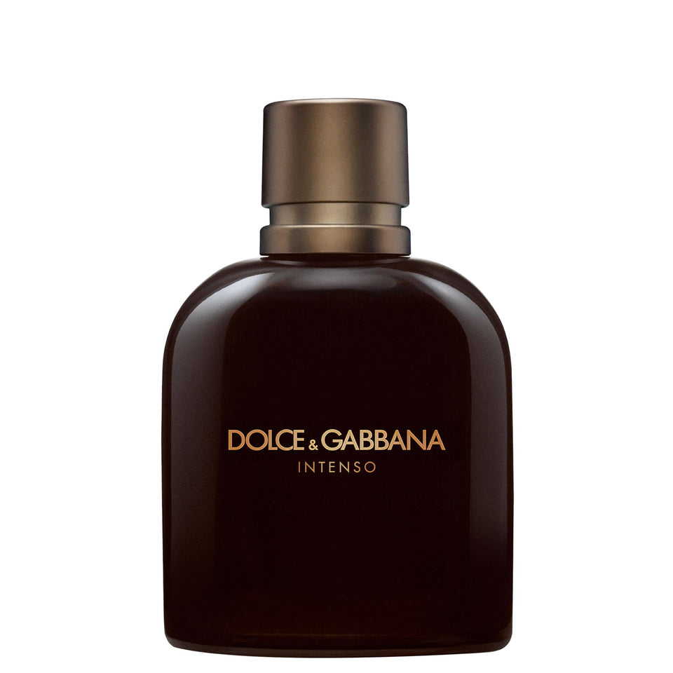 Dolce&Gabbana Pour Homme Intenso EDP bottle for confident daytime and evening wear.