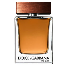 Dolce&Gabbana The One For Men bottle front view showing a timeless masculine fragrance.