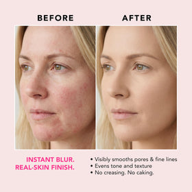 DOLL 10 NO mature-skin use demonstrates smooth texture on textured areas.