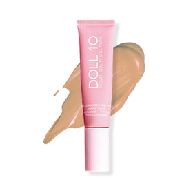 Doll 10 No TCE Liquid Filter CC Cream bottle shows a silky finish for daily wear