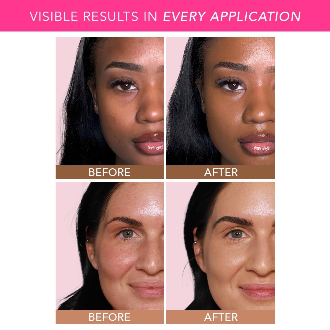 Ingredient-rich formula with peptides and vitamins supporting hydrated skin