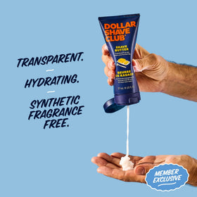 Dollar Shave Club travel-ready packaging keeps blades safe during trips.