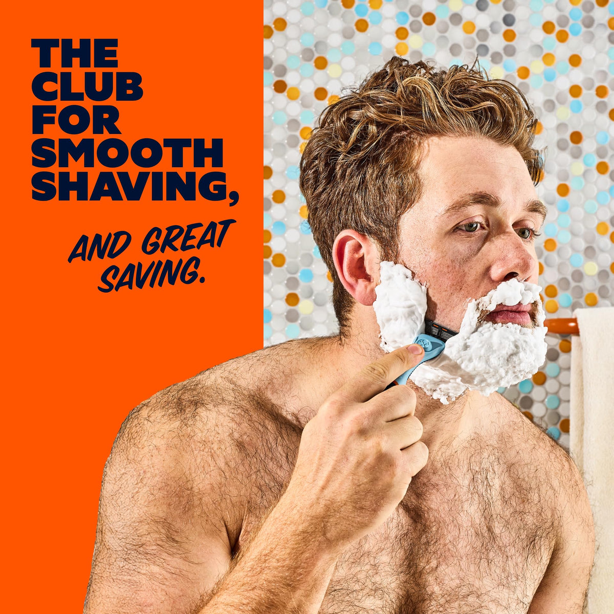 Dollar Shave Club razor cover protecting blades during travel
