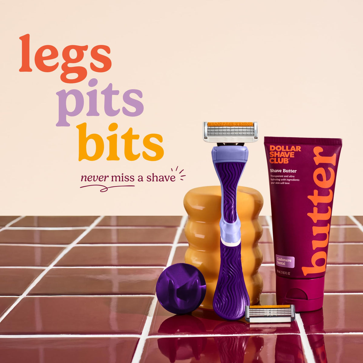 Dollar Shave Club Shave Set packaging showcases complete grooming kit