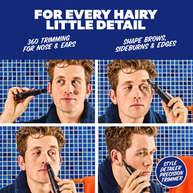Dollar Shave Club Style Detailer 4mm guard for controlled trimming length.