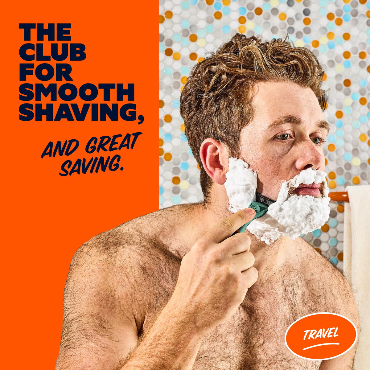 Dollar Shave Club swift rinse blades for quick, thorough rinsing