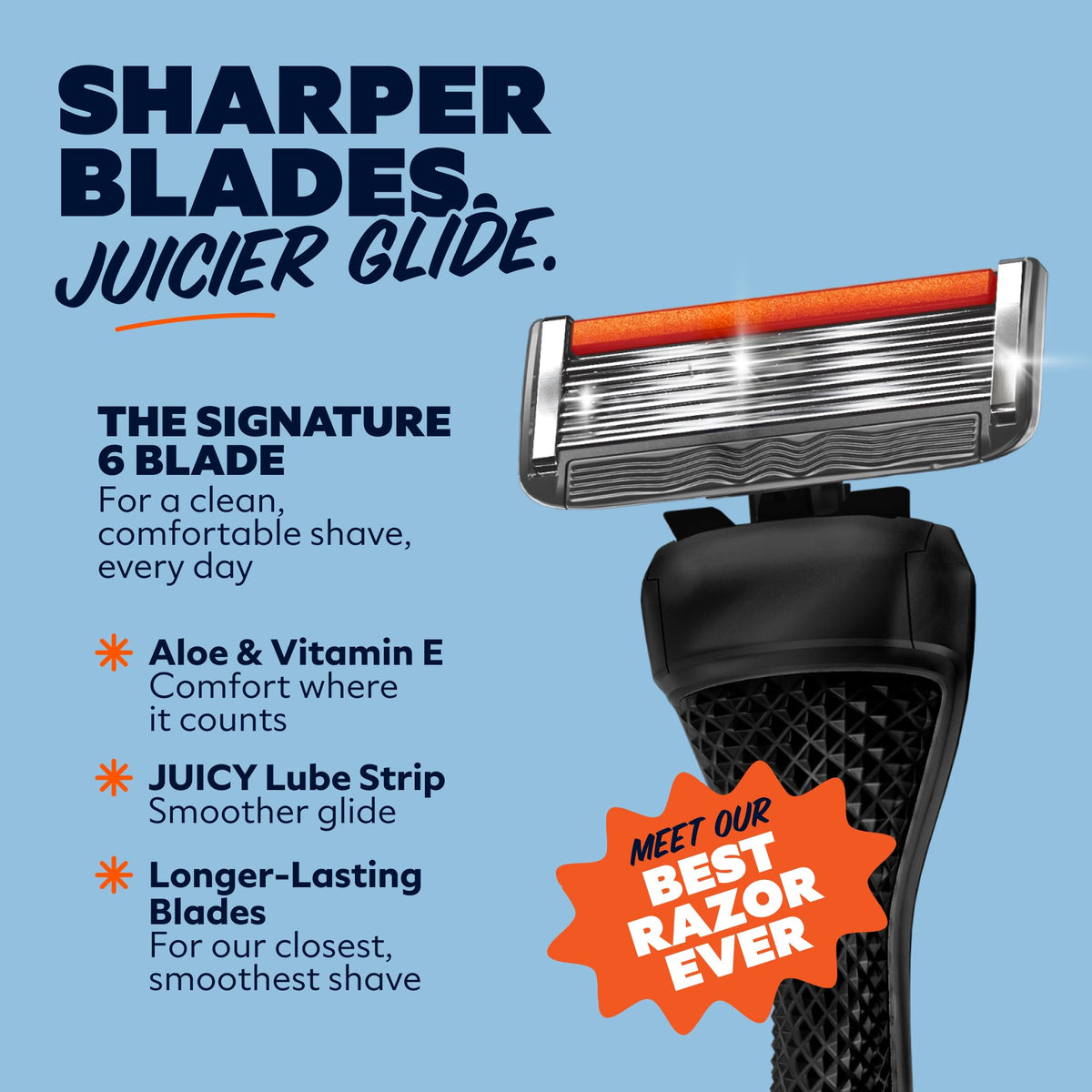 Precision trimmer helps reach tricky areas for a smoother shave.