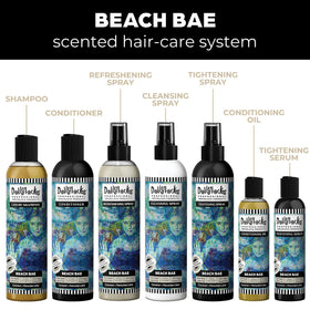 Dollylocks Refreshening Spray odor elimination pictured, showcasing a fresh scent after daily use.