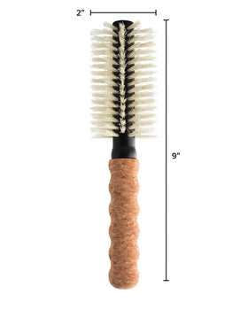 Dom Dom 2-inch blowout brush in use for swift, voluminous styling at home.