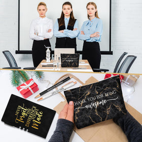 Domensi gift set flatlay showing multiple appreciation gifts in one view.