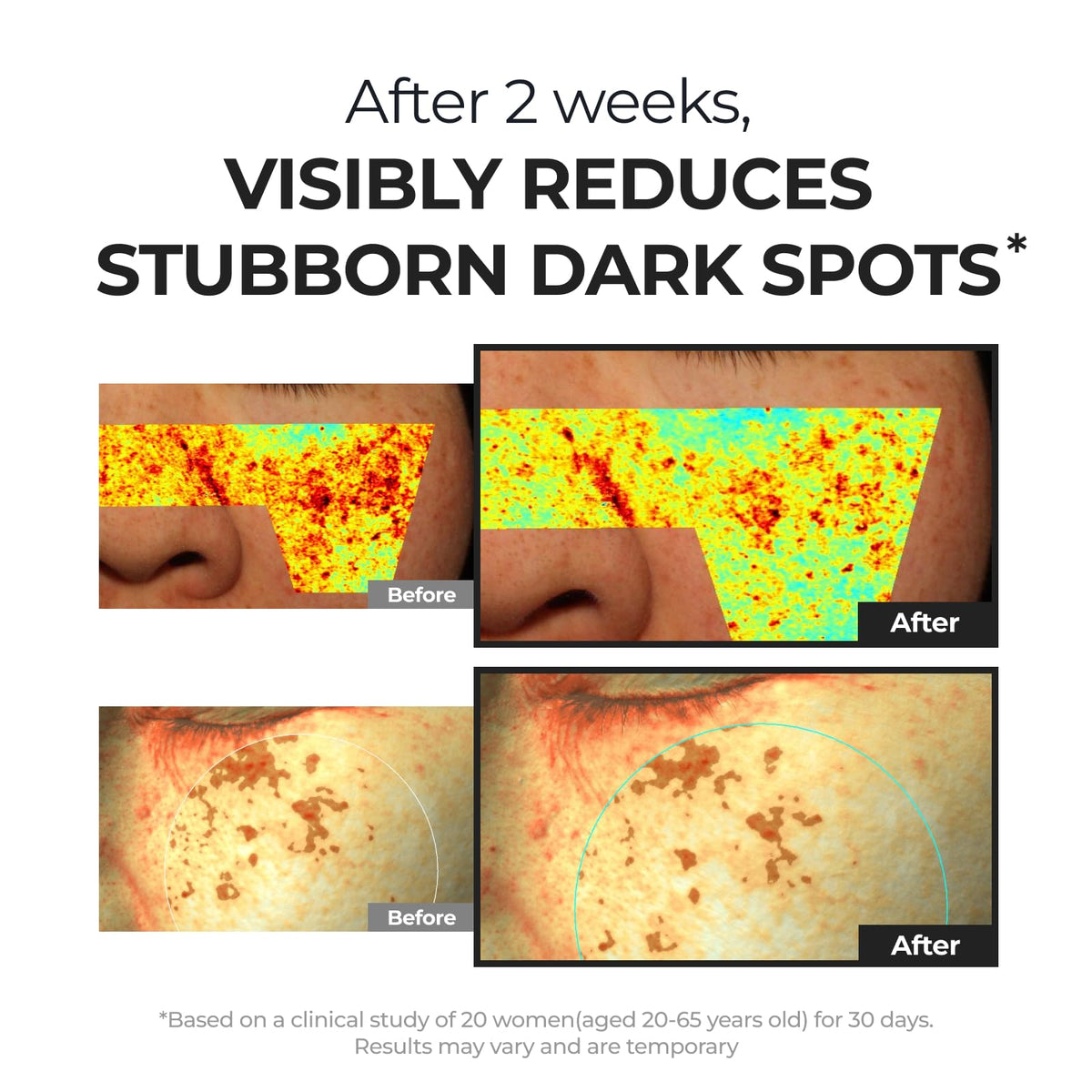 DOMINAS Serum application motion demonstrating gentle patting for better absorption