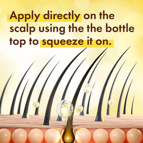 Dominican Magic bottle on counter showing convenient dropper application.