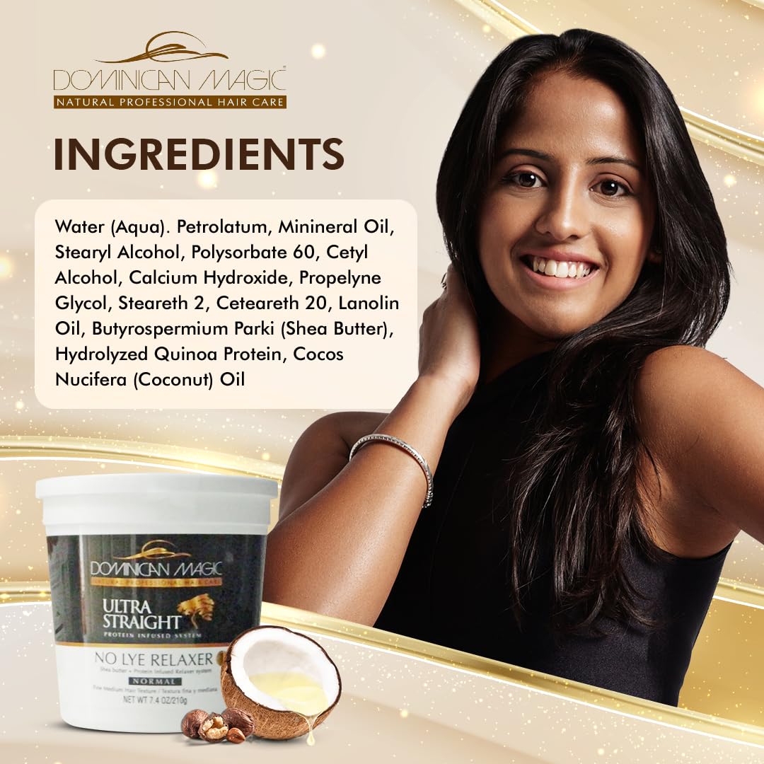 Dominican Magic Ultra Straight final look: sleek and straight.