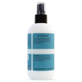 Don Juan Sea Salt Hair Spray front view adds natural texture with light hold.