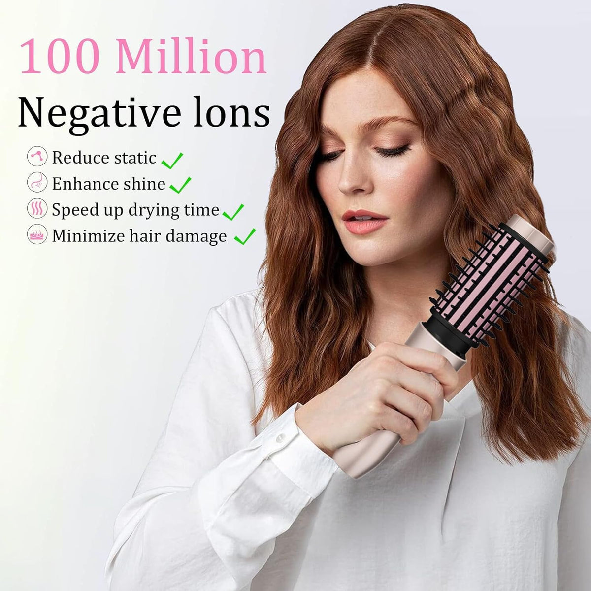 Dongxw anti-scalding wide-tooth comb reduces tangles during styling