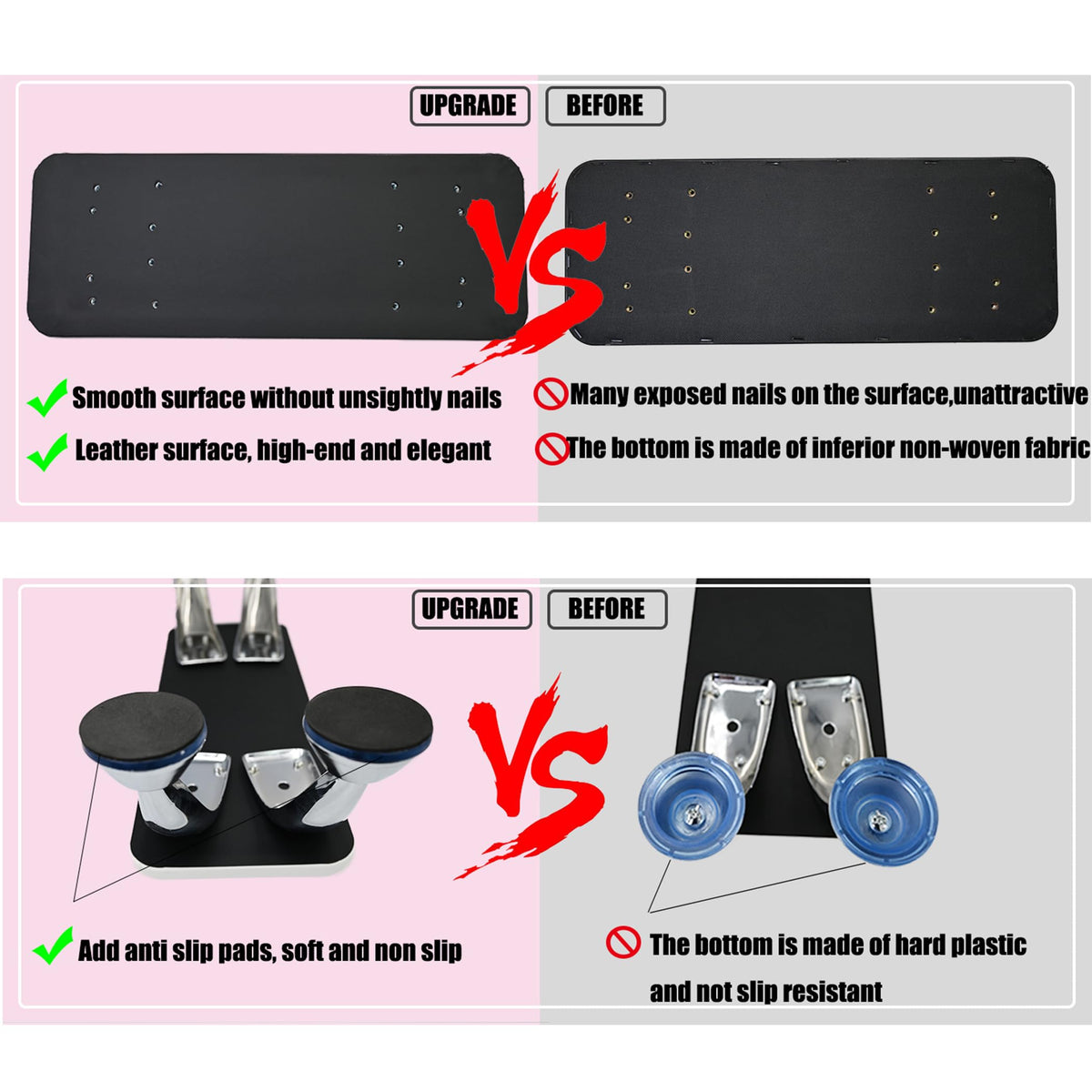 DONGYUNAI arm rest nails tech, white showing anti-slip feet for stability.