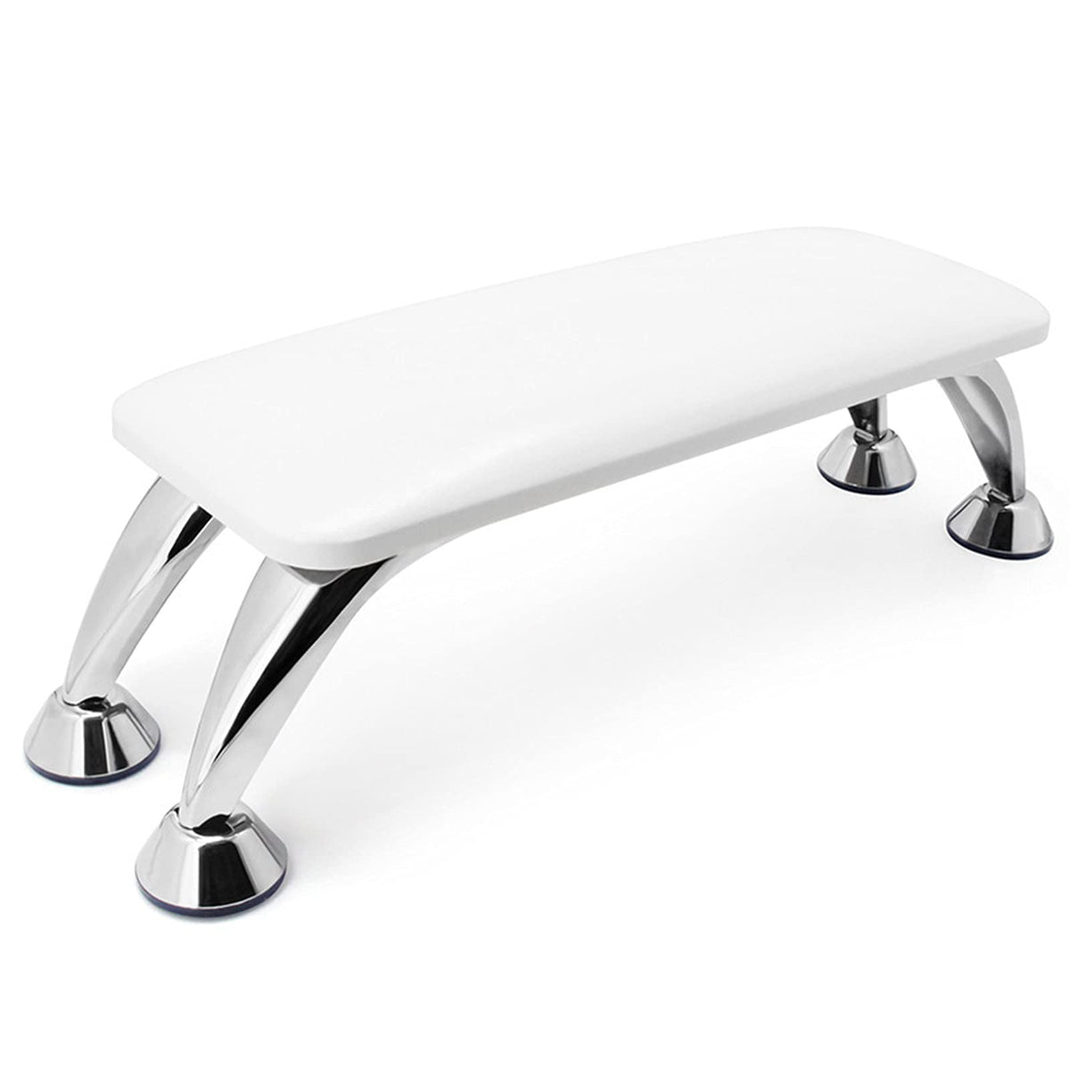 DONGYUNAI arm rest for nails tech, white close-up showing cushioned comfort for nail art.