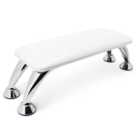 DONGYUNAI arm rest for nails tech, white close-up showing cushioned comfort for nail art.