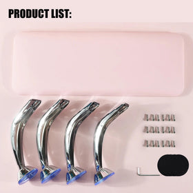 DONGYUNAI arm rest nails tech, white packaging and included hardware.