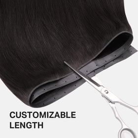 DOORES Breathable extension design keeps scalp comfortable during wear.