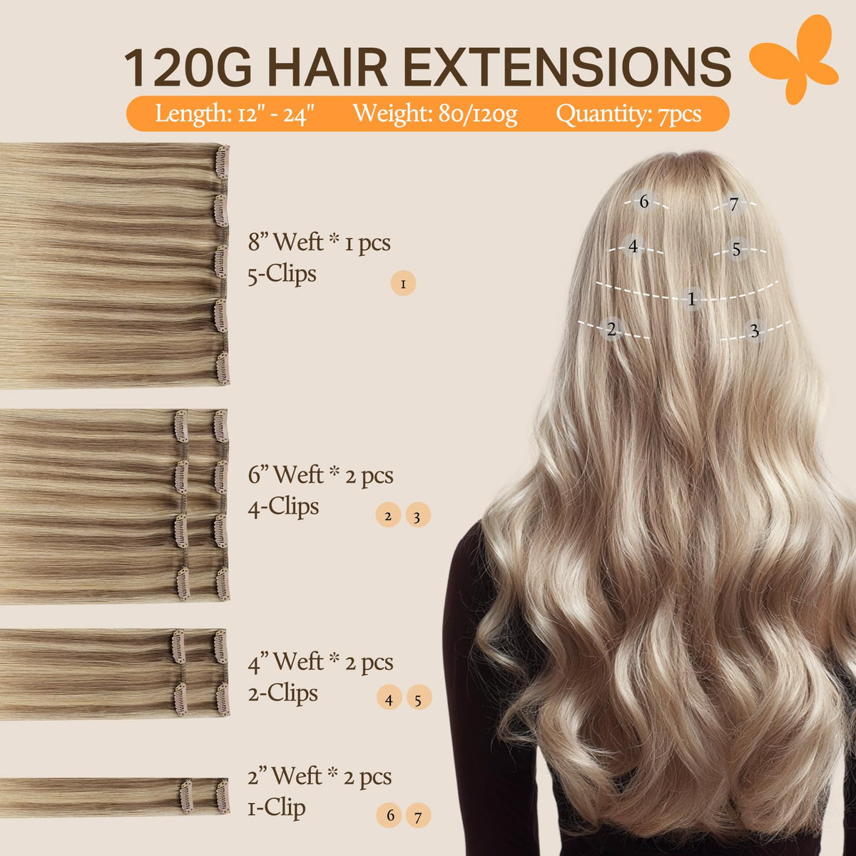 DOORES Remy hair weft offers smooth movement and easy styling