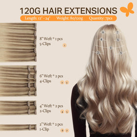 DOORES Remy hair weft offers smooth movement and easy styling