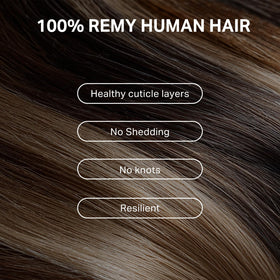 DOORES Easy at-home removal and quick install for salon-ready looks.
