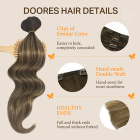 DOORES U-shaped clips secure comfort and reduce pulling during wear