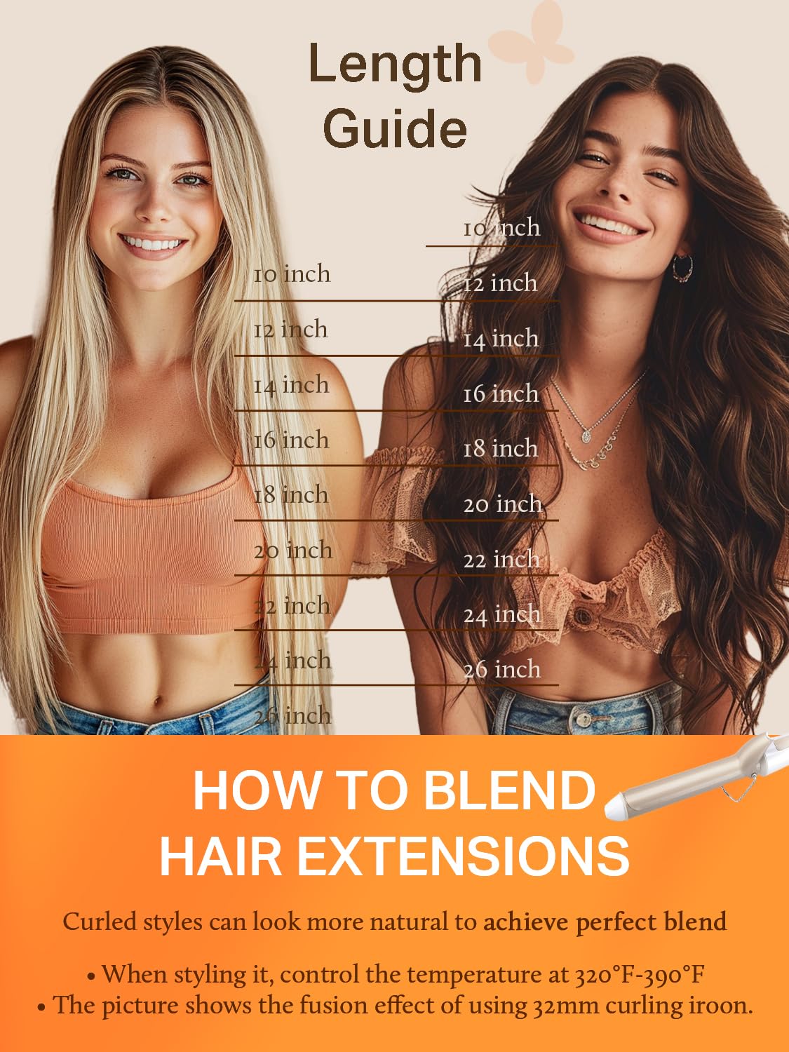 DOORES extensions compatibility with washing, curling, and straightening for versatility