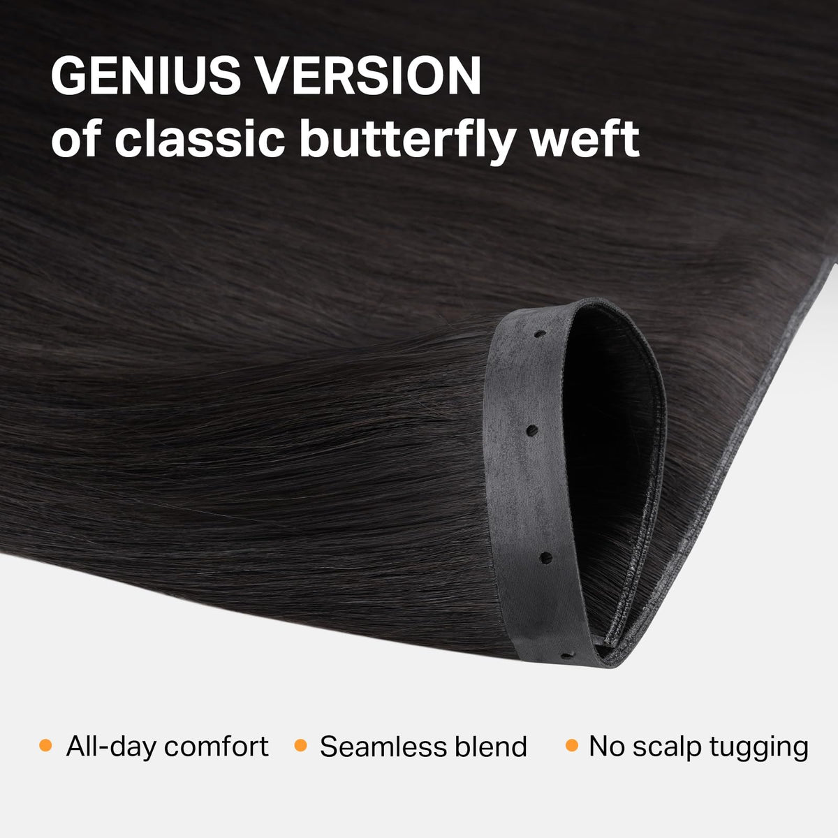 DOORES Remy hair 20-inch extension adds length and versatility for daily styling.